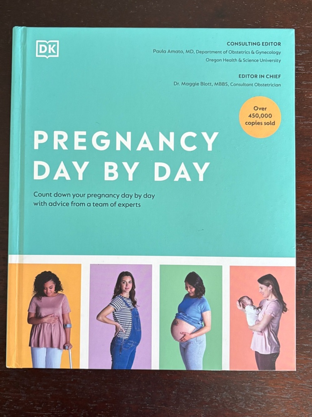 DK Pregnancy Day by Day Hardcover Book Dr. Maggie Blott 2020 Excellent Condition